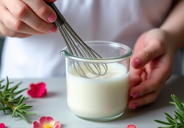 Laboratorio di creme viso naturali